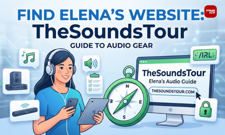 How to Find Elenas Website TheSoundsTour